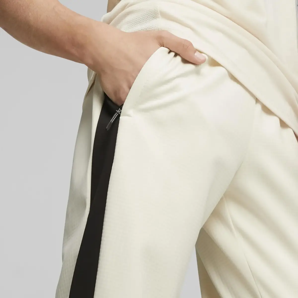Puma EVOSTRIPE Warm Pants Bej Erkek Eşofman Altı