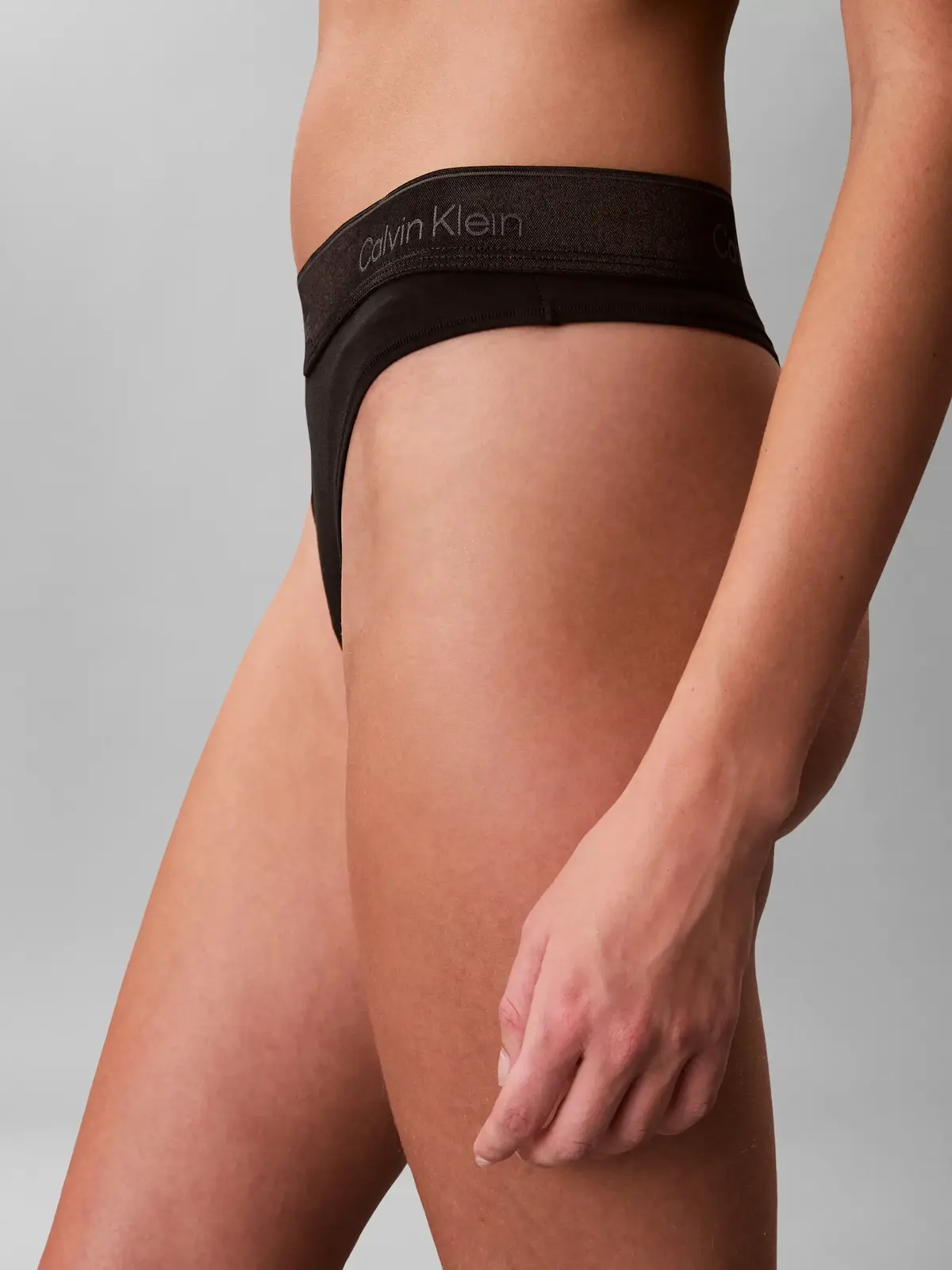 Calvin Klein THONG Siyah Tanga