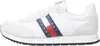 Tommy Hilfiger (NEW) TJM RUNNER CAS, YBR Beyaz Erkek Spor Ayakkabı & Sneaker