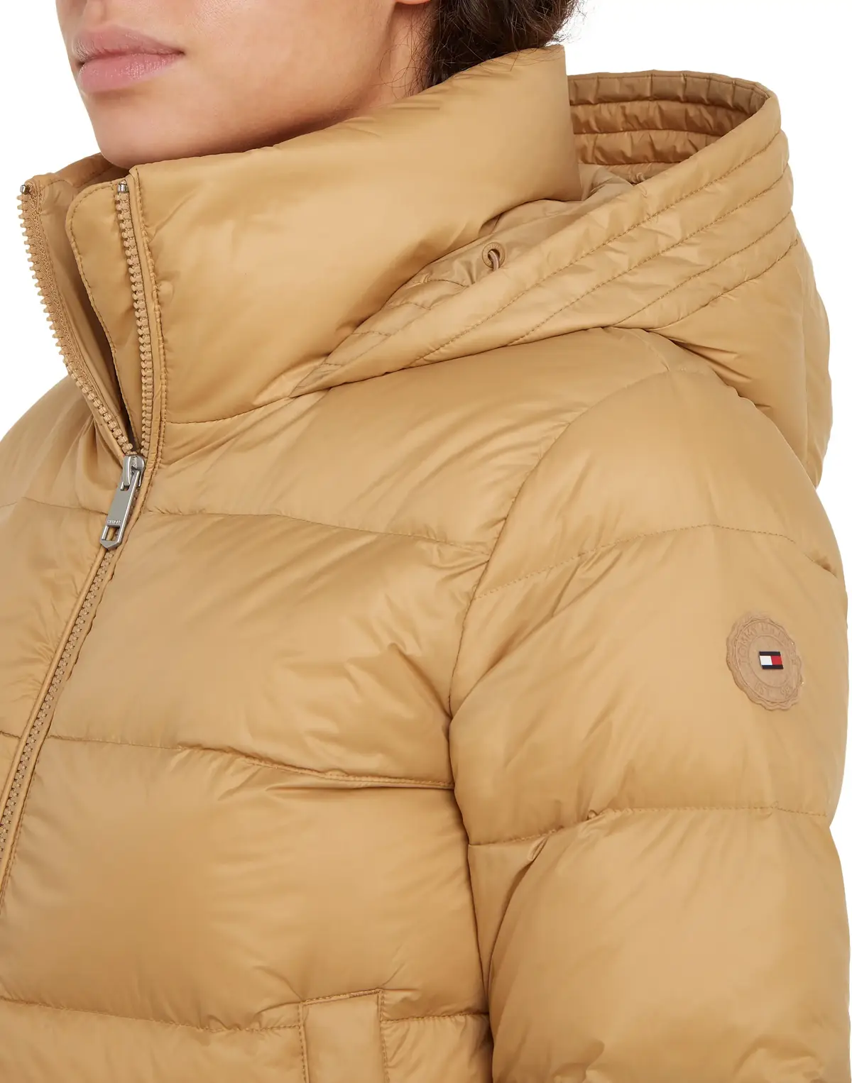 Tommy Hilfiger LW DOWN CASUAL JACKE Kadın Haki Mont