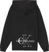 Calvin Klein TWO TONE MONOGRAM ZI Kadın Siyah Hoodie