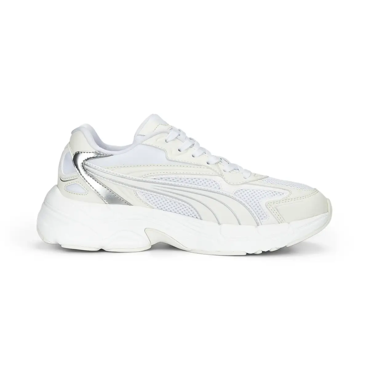 Puma Teveris Nitro Metallic Wns PUMA Beyaz Günlük Kadın Ayakkabı