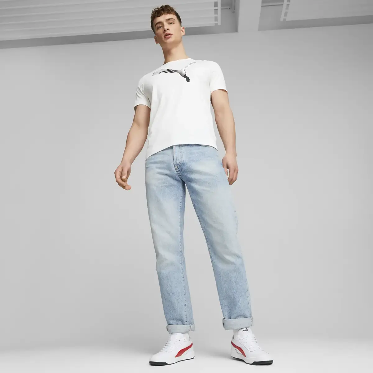 Puma Caracal Beyaz Erkek Spor Ayakkabı