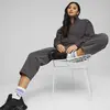 Puma YONA Half-Zip Crew Gri Kadın Sweatshirt