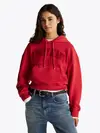 Tommy Hilfiger TJW BOXY CRP GMD VAR, XME Kırmızı Kadın Sweatshirt