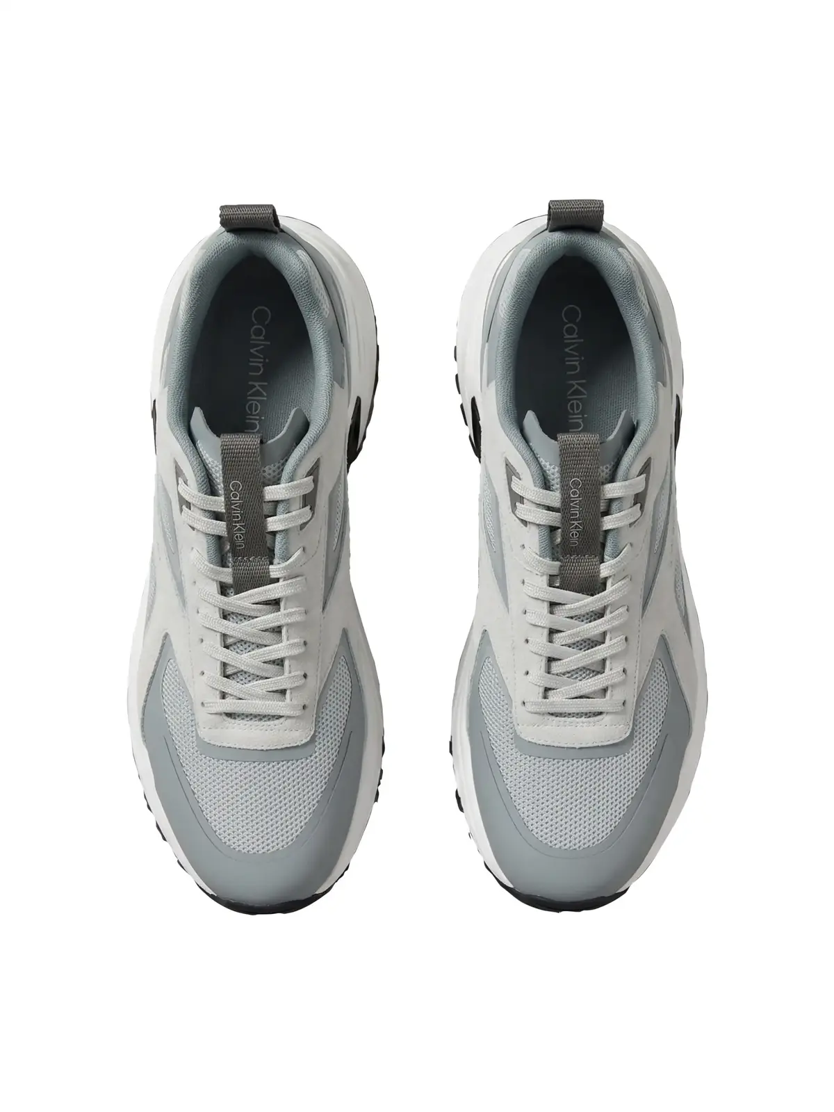 Calvin Klein HIKE RUNNER CK STRIP, 0G4 Gri Erkek Spor Ayakkabı