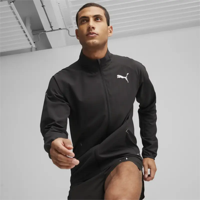 Puma RUN ELITE ULTRWEAVE JACKET M Siyah Erkek Ceket