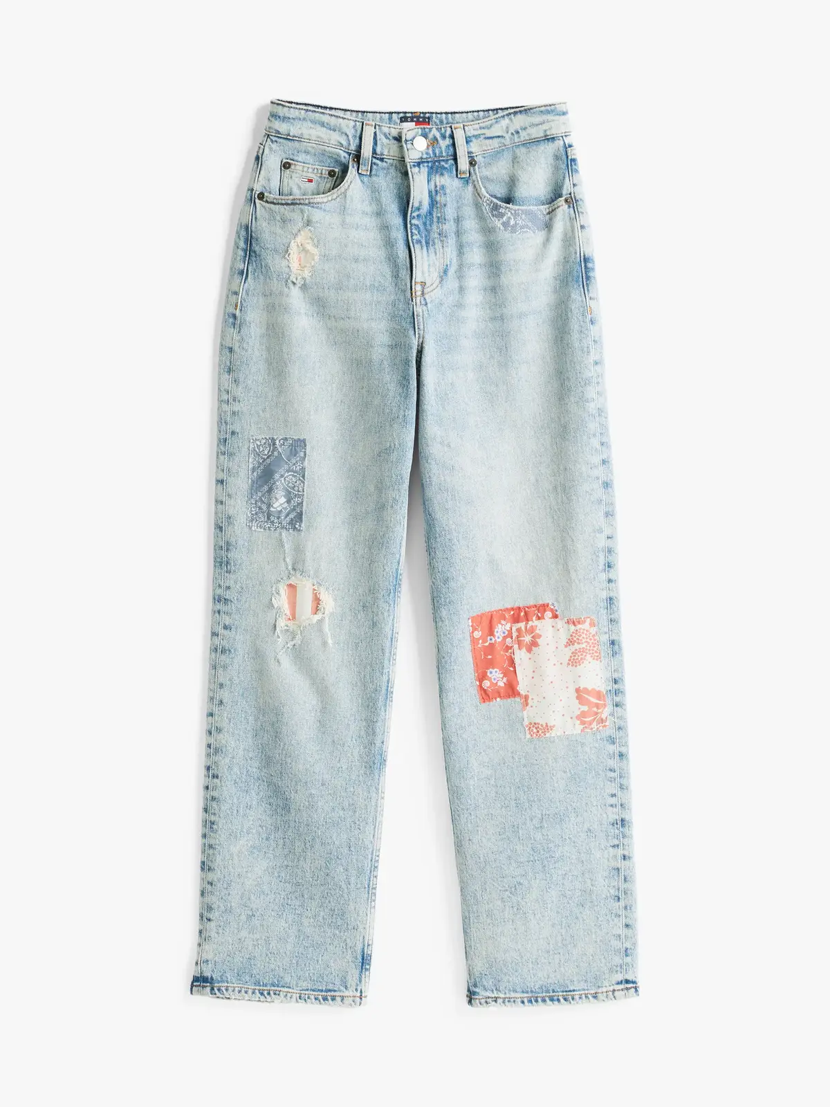 Tommy Hilfiger LAYLA HR SLIM STR BI, 1AB Mavi Kadın Jean Pantolon