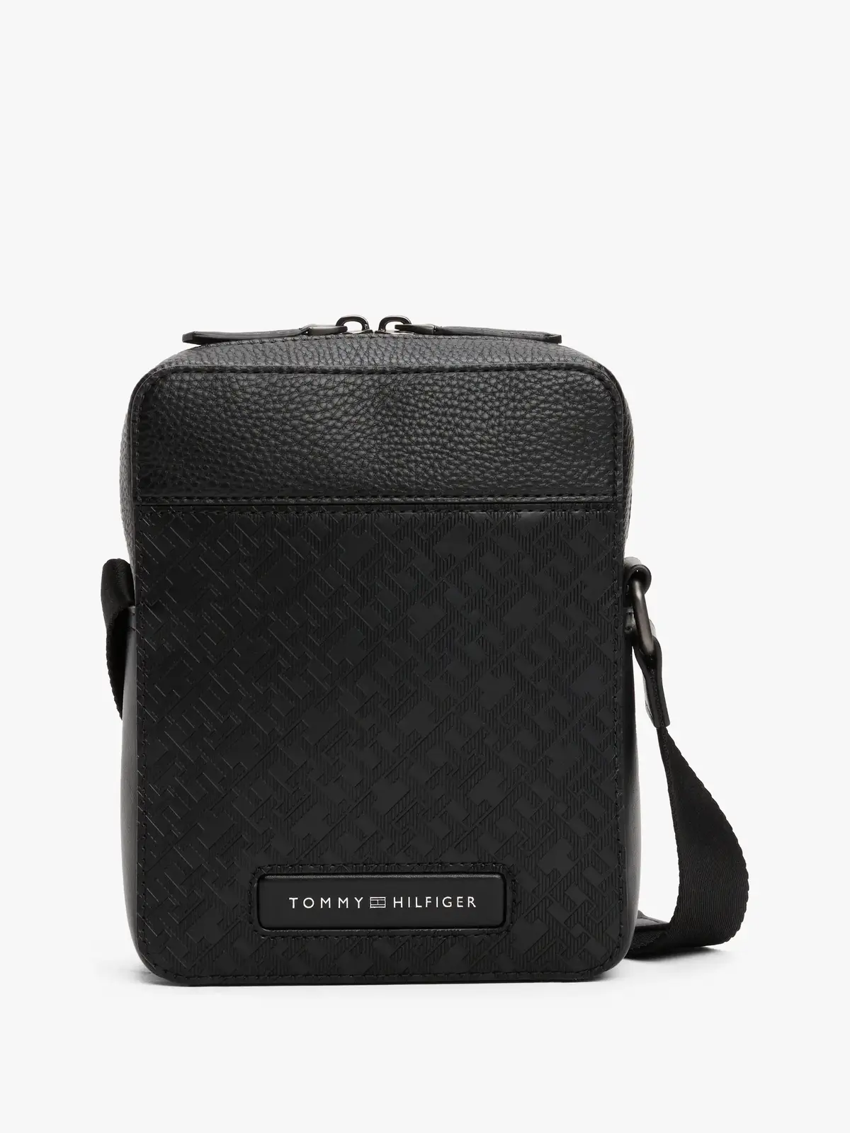 Tommy Hilfiger TH MONOGRAM MINI PRE, BDS Siyah Erkek Çanta & Cüzdan