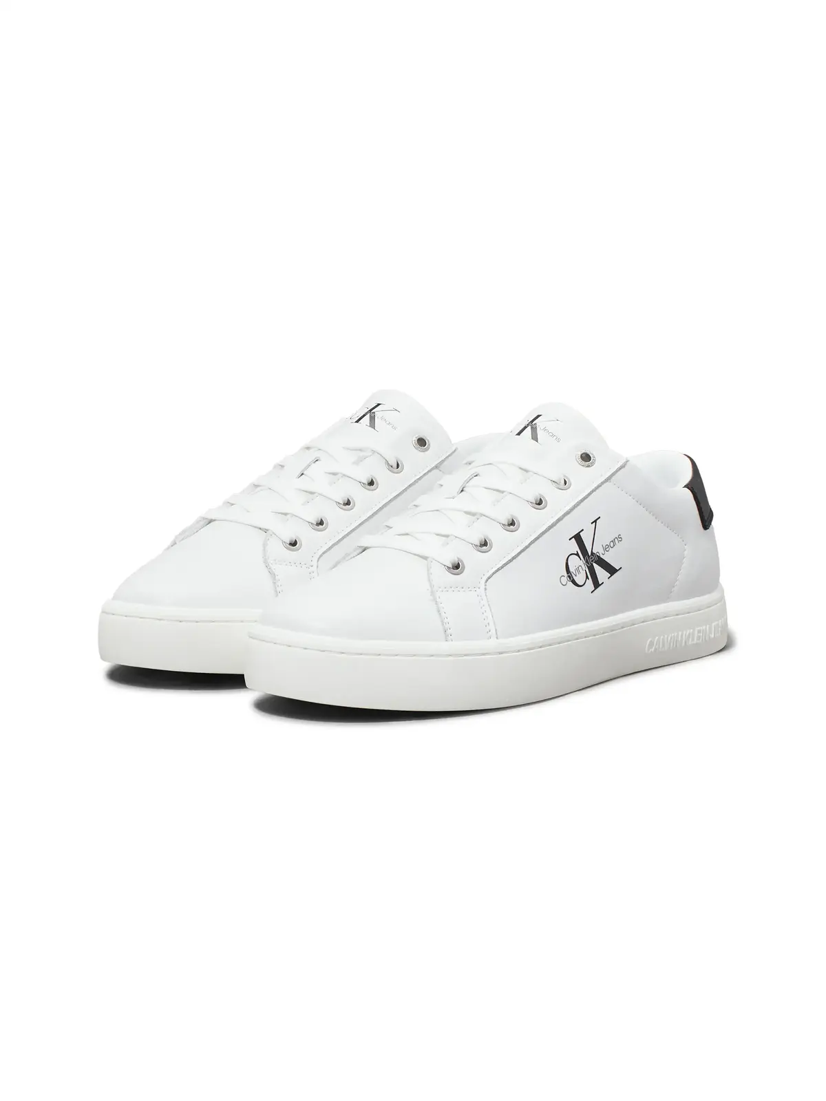 Calvin Klein CLASSIC CUP LOW LACEUP Beyaz Erkek Günlük Spor Ayakkabı