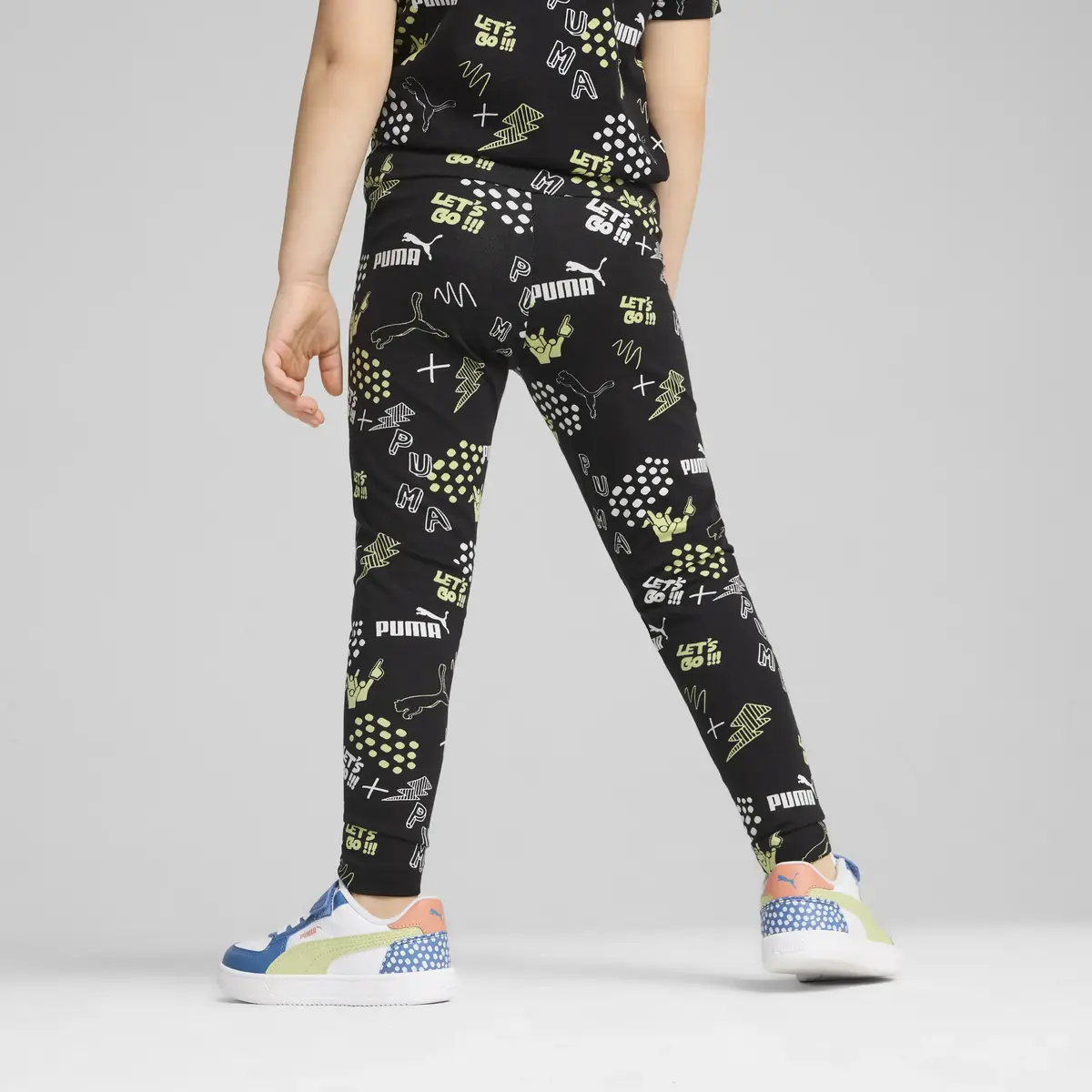 Puma ESS+ FC Leggings Siyah Unisex Tayt