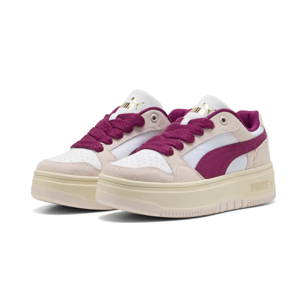 Puma Rebound Femme Memoires Jr Beyaz Kadın Spor Ayakkabı & Sneaker