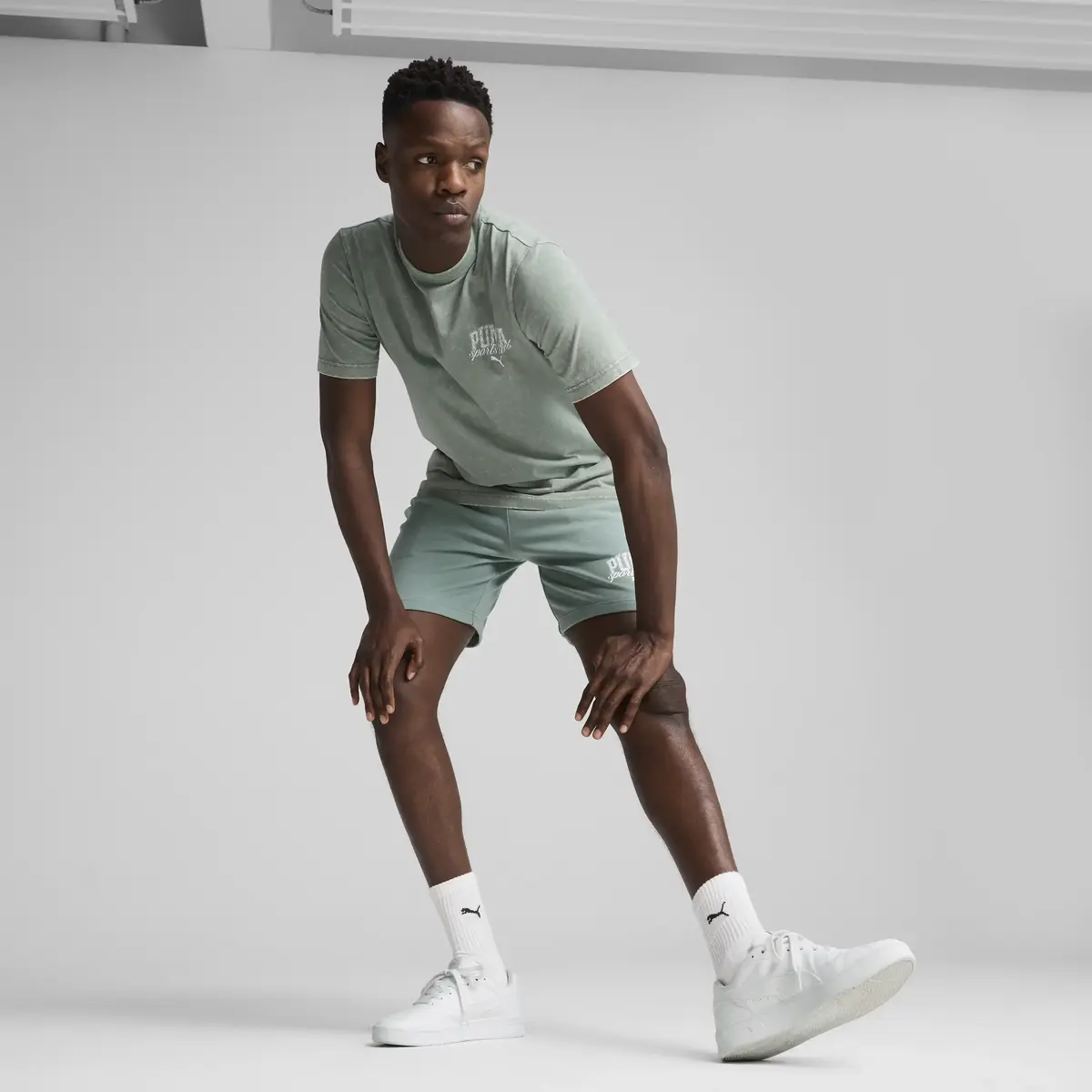 Puma CLASS Tee Krem Erkek T-Shirt & Polo