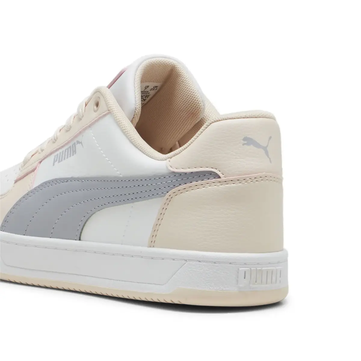 Puma Caven 2.0 Beyaz-Bej Kadın Günlük Spor Ayakkabı