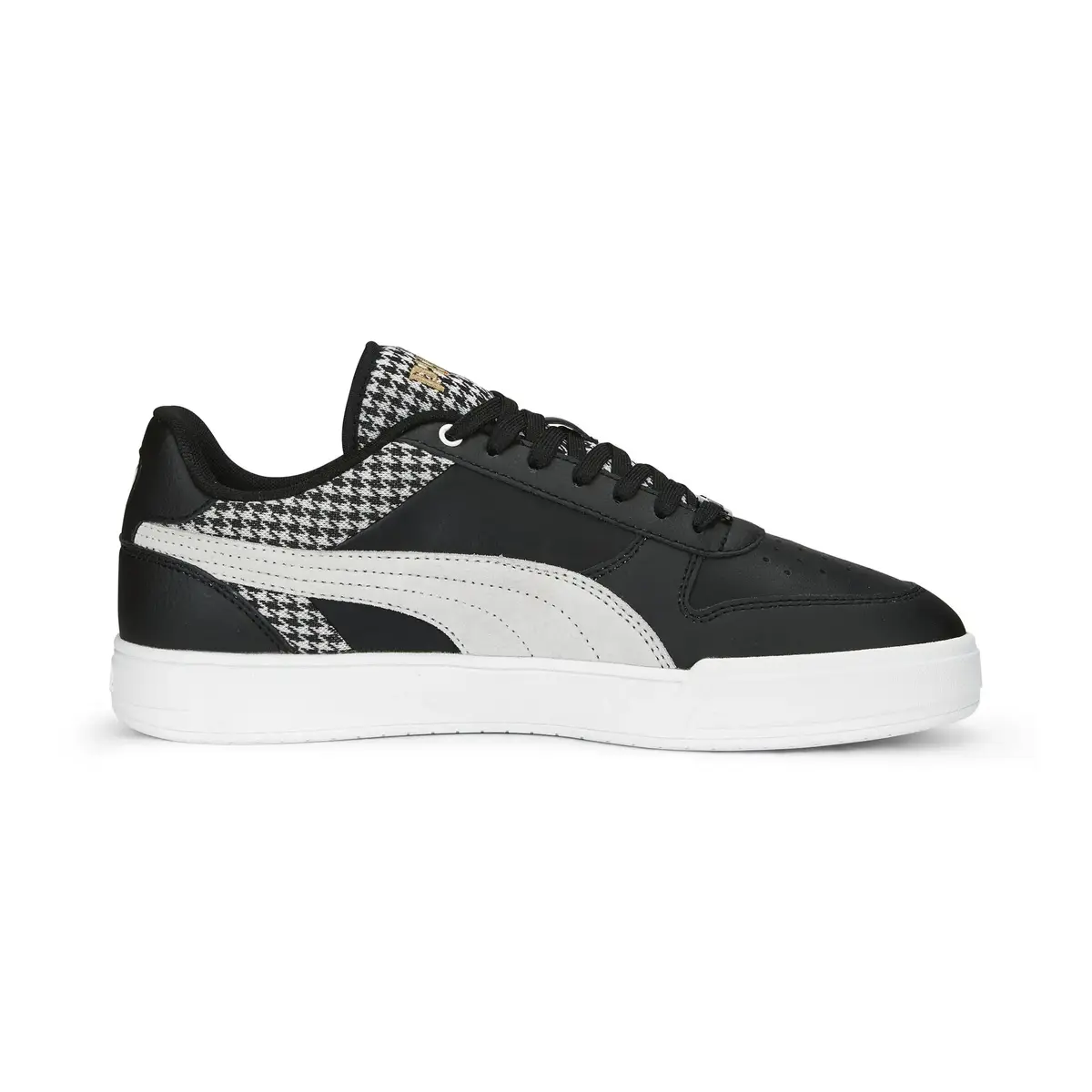 Puma Caven Dime Houndstooth - Siyah Kadın/Günlük Spor Ayakkabı