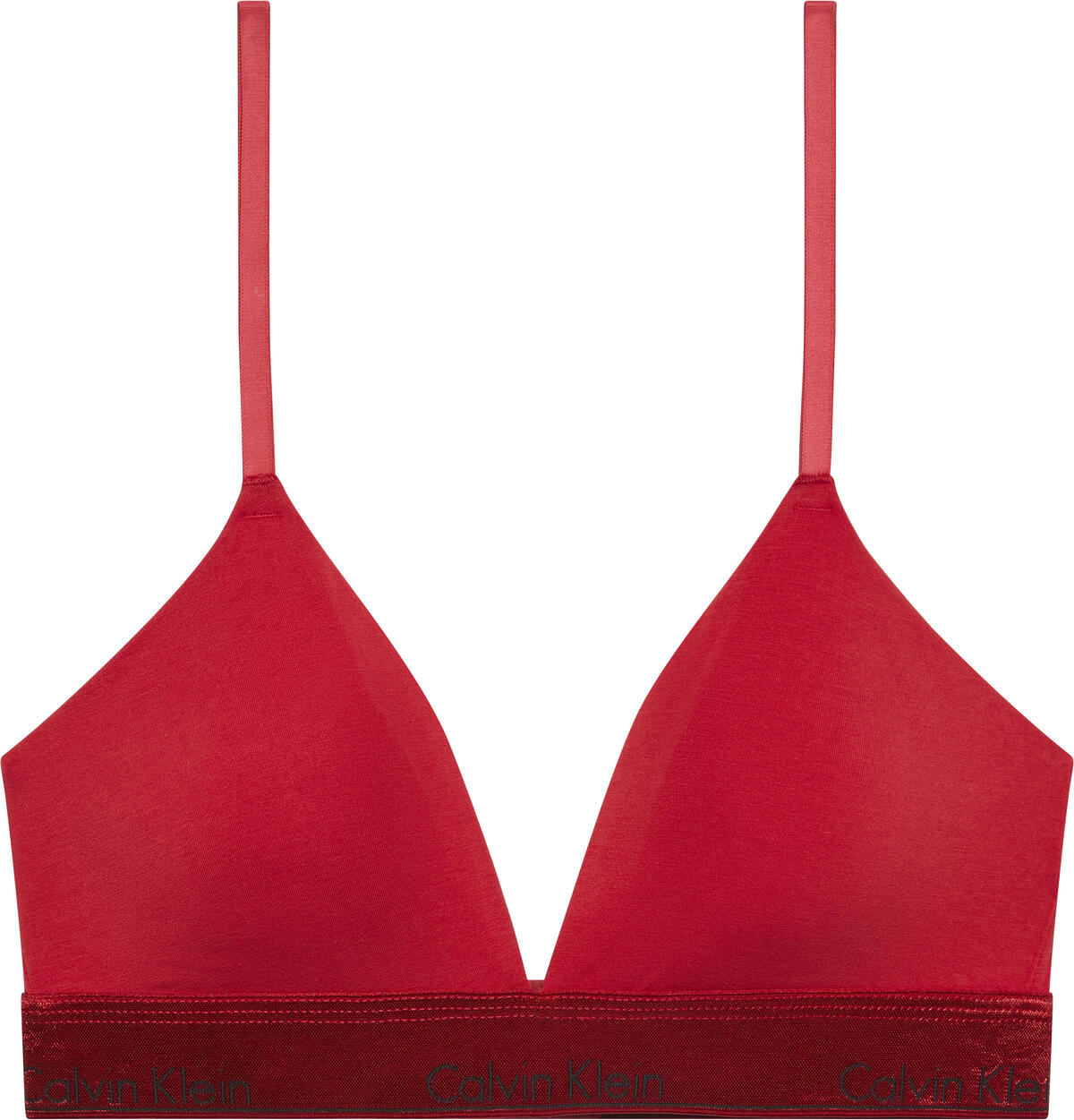 Calvin Klein LIGHTLY LINED TRIANGLE Kırmızı Kadın Bralet Calvin Klein LIGHTLY LINED TRIANGLE Kırmızı Kadın Bralet