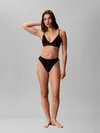 Calvin Klein LIGHTLY LINED TRIANG Siyah Hafif Astarlı Üçgen Bralet
