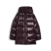 Puma Style Down Jacket Bordo Kadın Kaban