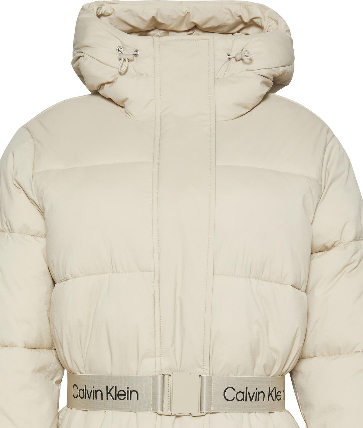 Calvin Klein BELTED MIDWEIGHT PUFFER Kahverengi Kadın Mont Calvin Klein BELTED MIDWEIGHT PUFFER Kahverengi Kadın Mont