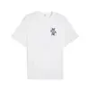 Puma GRAPHIC Card Play Tee Beyaz Erkek T-Shirt