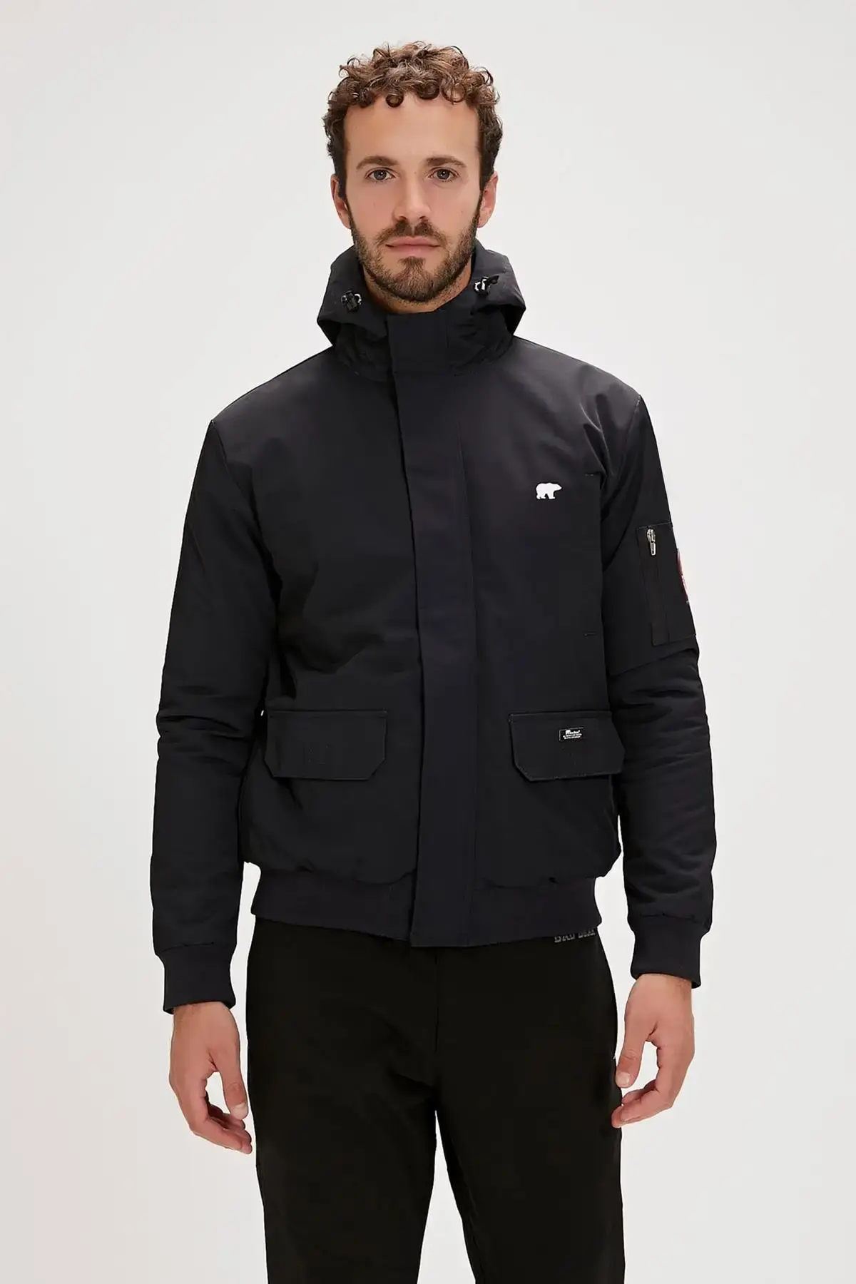 BAD BEAR SWAT BOMBER JACKET Erkek Siyah Mont