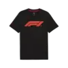 Puma F1 ESS Logo Tee 180g PUMA Black Siyah Erkek T-Shirt