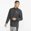 Puma TRAIN CLOUDSPUN FZ JACKET Black Hea Siyah Erkek Ceket