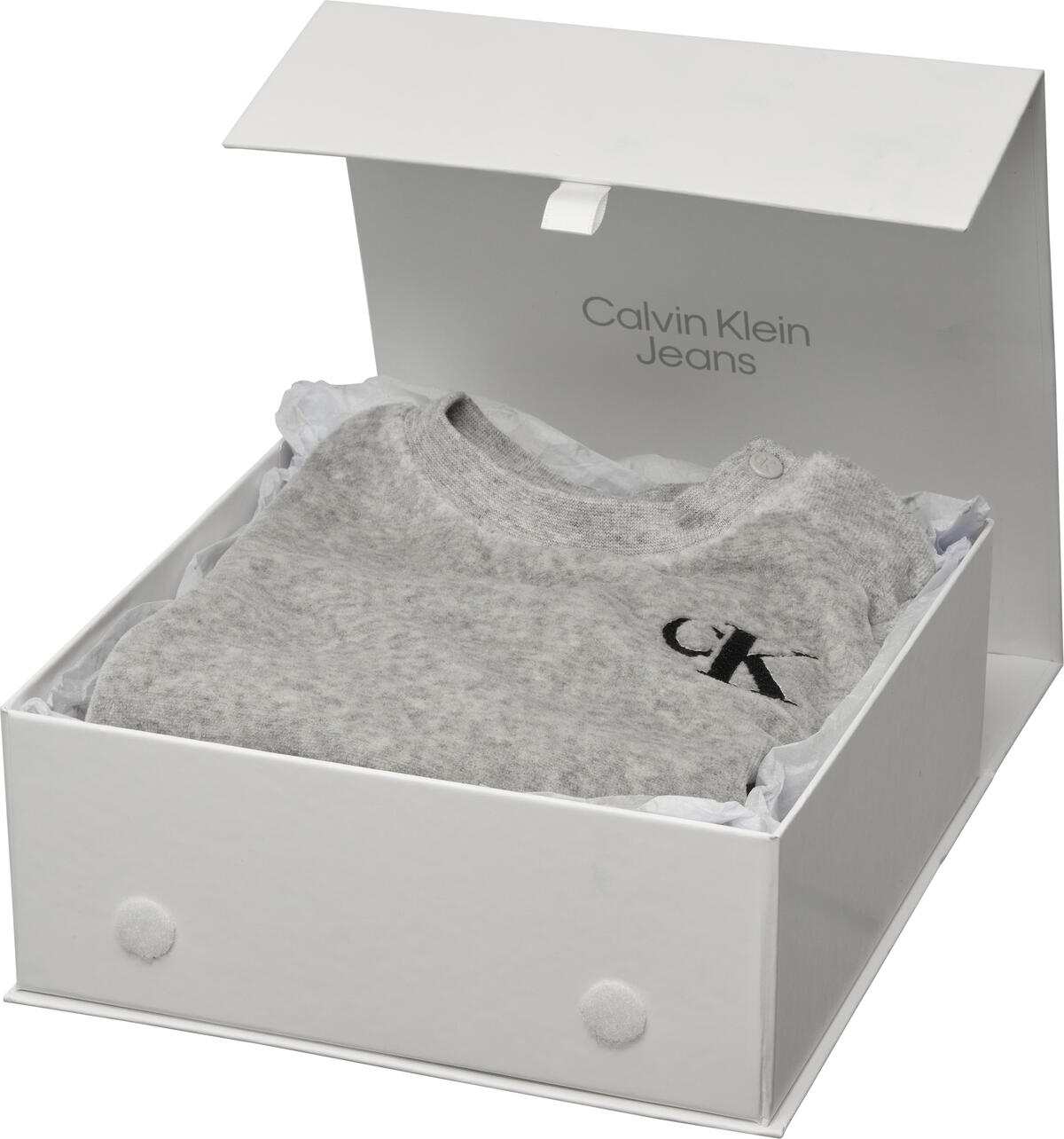 Calvin Klein VELVET HWK BEANIE GI Bebek Gri Eşofman Takımı