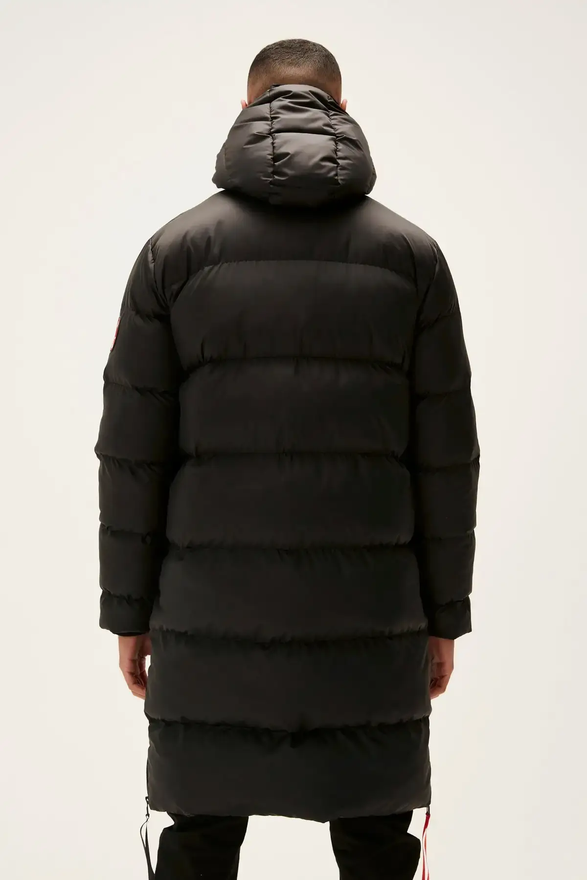 BAD BEAR GOOSE TAIL PUFFER COAT Erkek Siyah Şişme Mont