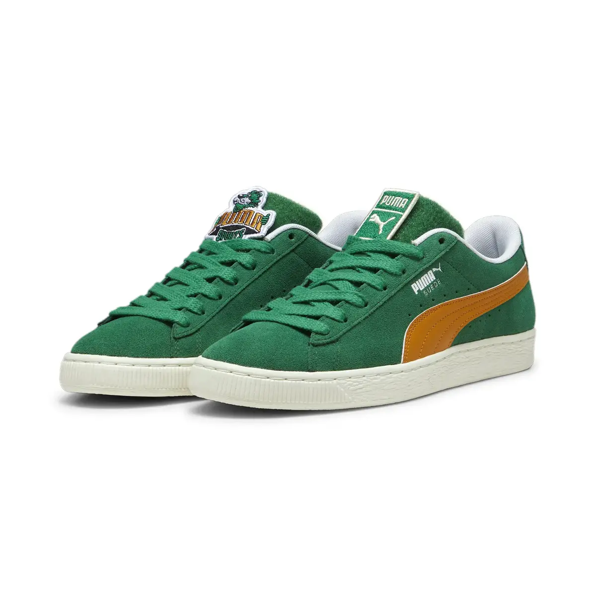 Puma Suede Patch Yeşil Unisex Günlük Spor Ayakkabı