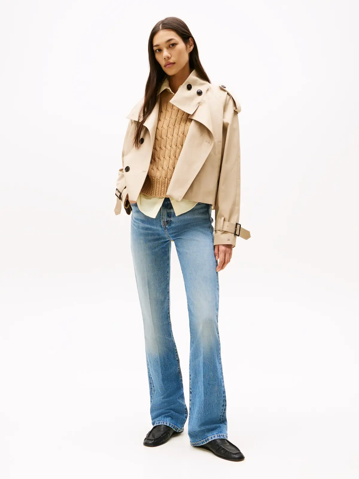 Tommy Hilfiger BOOTCUT RW TOBY, 1A6 Mavi Kadın Jean Pantolon