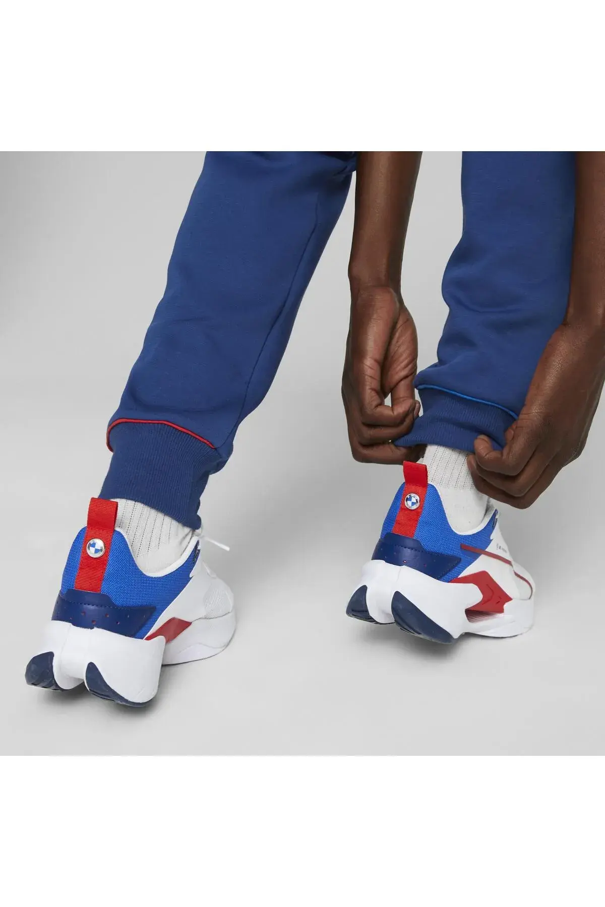Puma BMW MMS MT7 Sweat Pants, cc Mavi Erkek Eşofman Altı