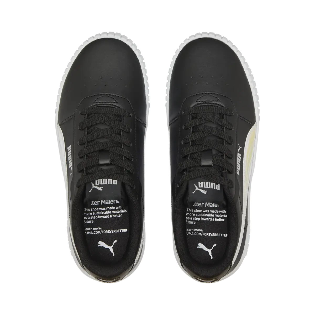 Puma Carina 2.0 Holo Jr Siyah Kadın Spor Ayakkabı & Sneaker