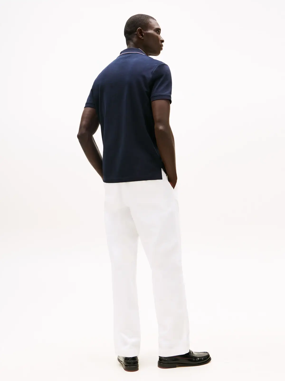 Tommy Hilfiger ICON REG POLO, DW5 Siyah Erkek T-Shirt & Polo