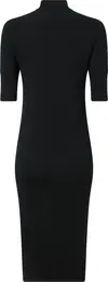 Calvin Klein EXTRA FINE WOOL 1/2 Kadın Siyah Elbise