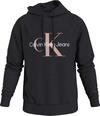 Calvin Klein SEASONAL MONOLOGO RE Erkek Siyah Hoodie