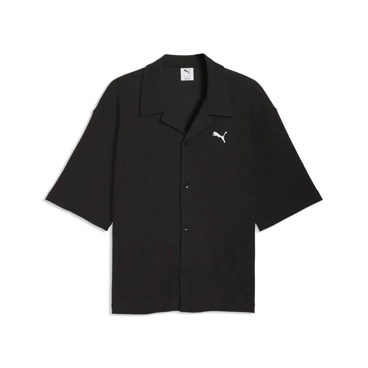 Puma WARDROBE ESS Shirt Siyah Erkek T-Shirt