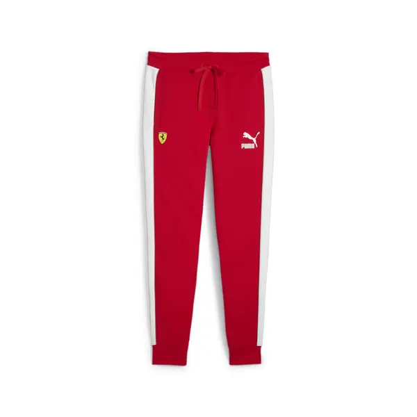 Puma Ferrari Race Iconic T7 Track Pants Kırmızı Erkek Eşofman Altı