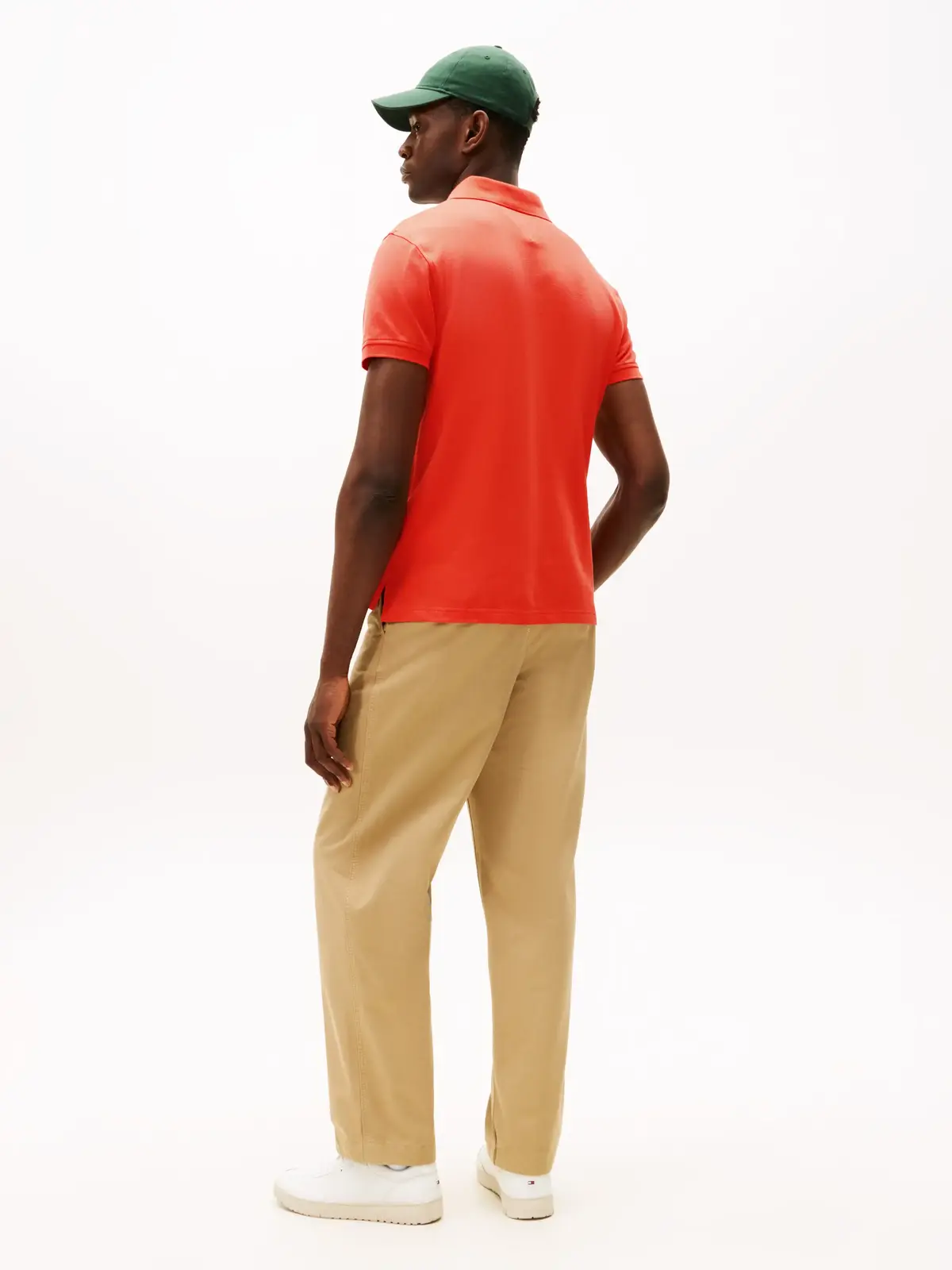 Tommy Hilfiger 1985 REGULAR POLO, SCX Turuncu Erkek T-Shirt & Polo