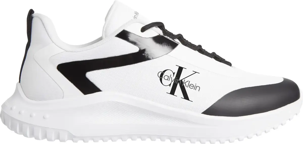Calvin Klein EVA RUNNER LOW LACE ML MIX II Erkek Beyaz Günlük Spor Ayakkabı