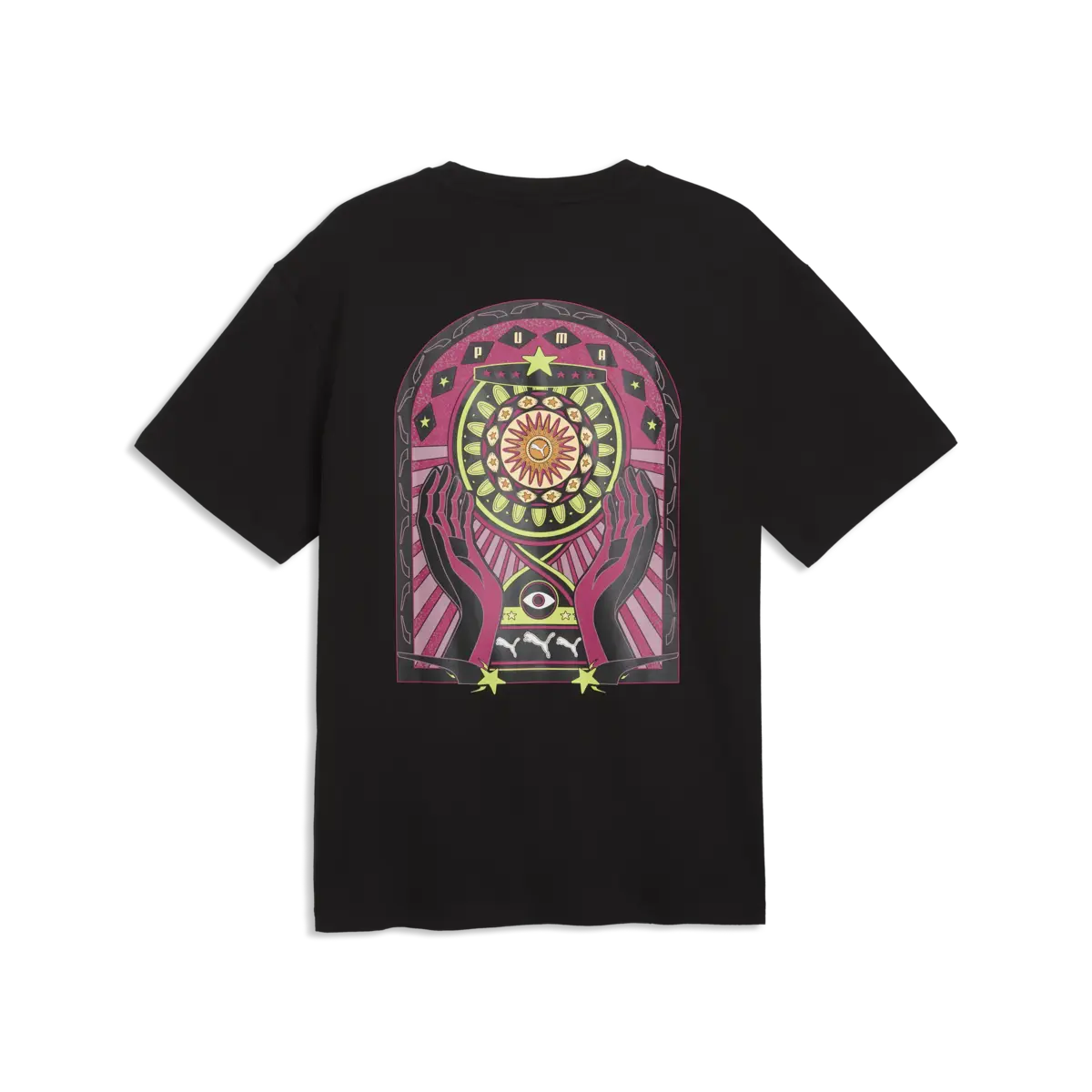 PUMA GRAPHIC Sun Relaxed Tee Siyah Erkek T-Shirt & Polo