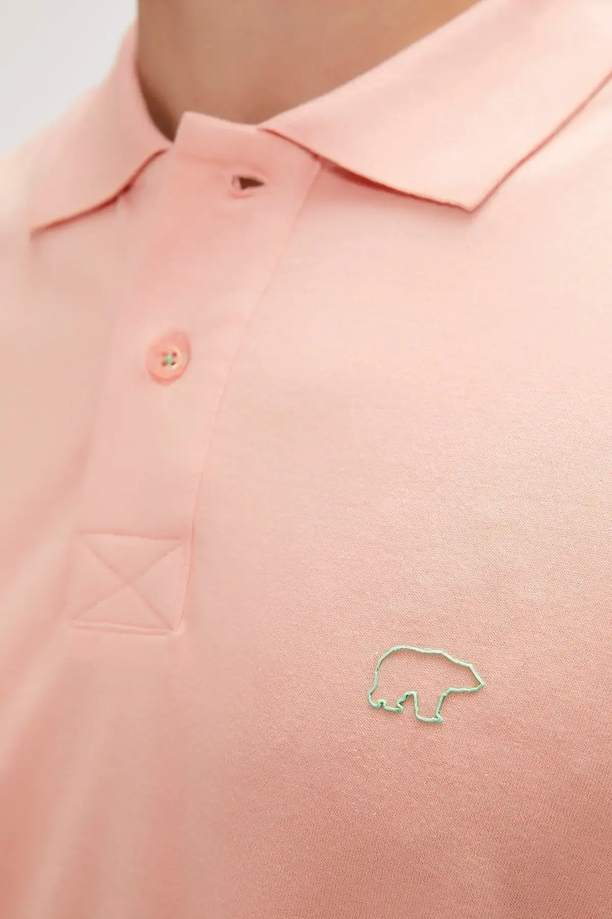 BAD BEAR PURE POLO Erkek Pembe Polo T-Shirt