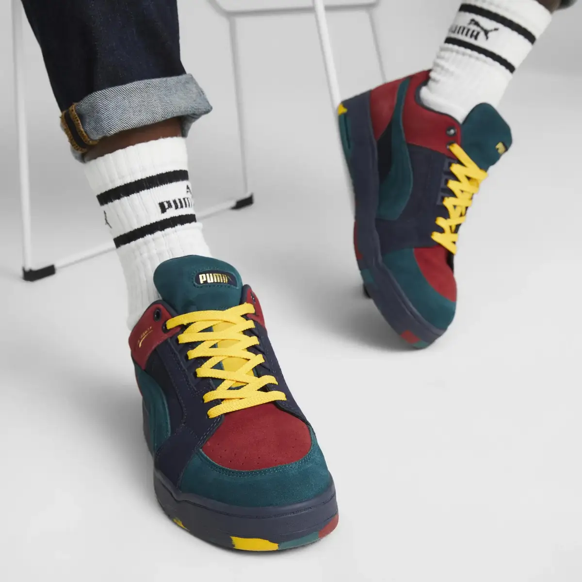 Puma Slipstream Lo Studio - Renkli Erkek/Günlük Spor Ayakkabı