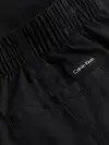 Calvin Klein SOFT LINEN MIDI SKIRT Siyah Kadın Etek