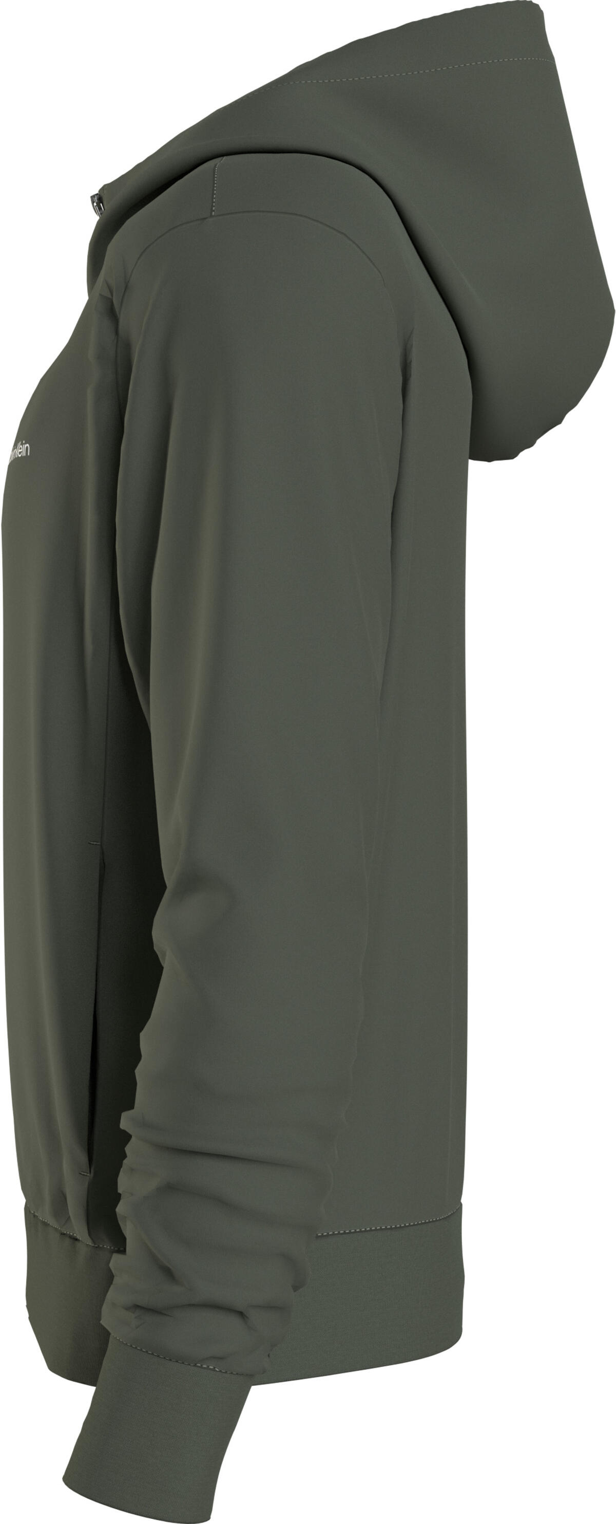 Calvin Klein MICRO LOGO REPREVE H Erkek Yeşil Hoodie