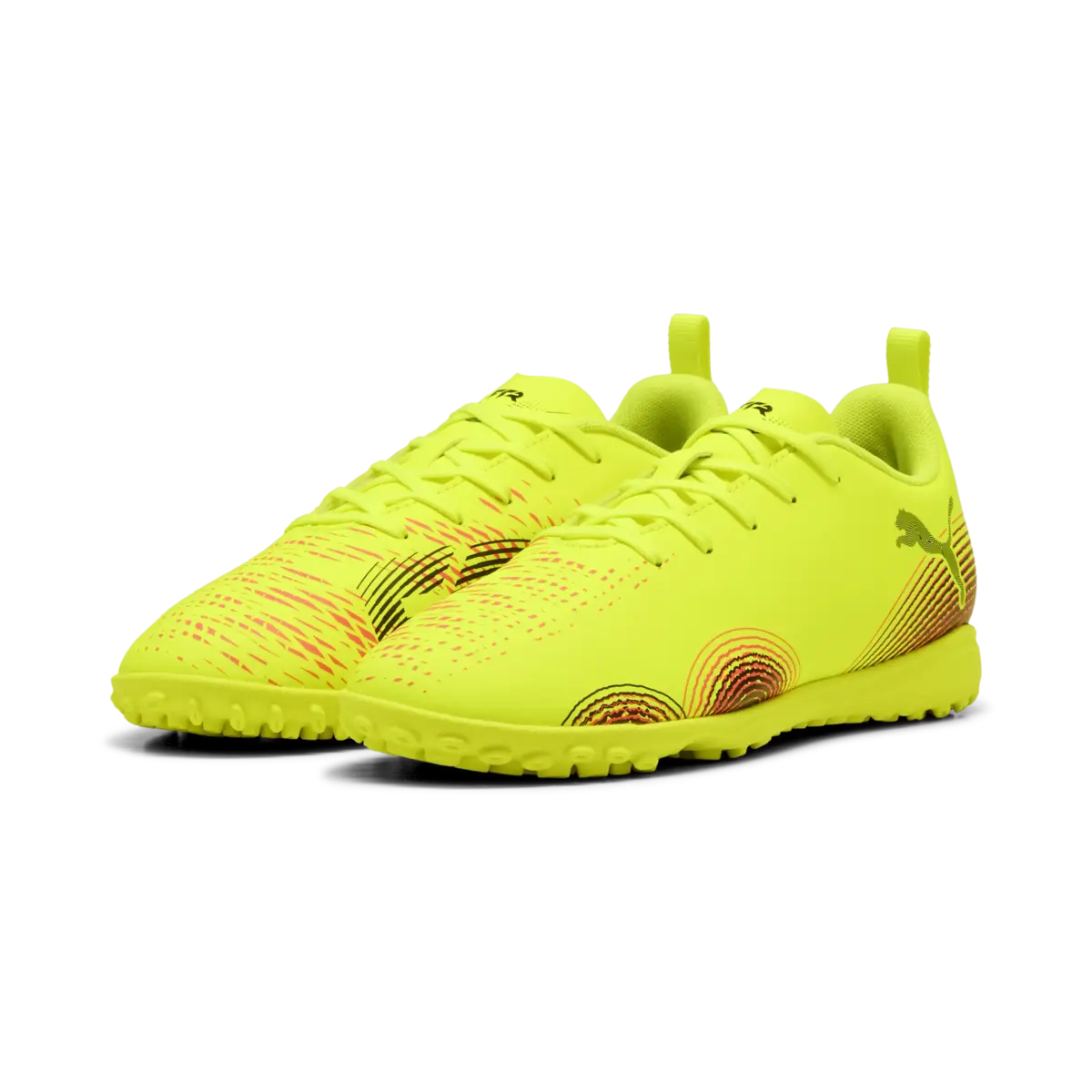 Puma FUTURE 8 PLAY TT Jr Sarı Erkek Çocuk Halı Saha Ayakkabısı