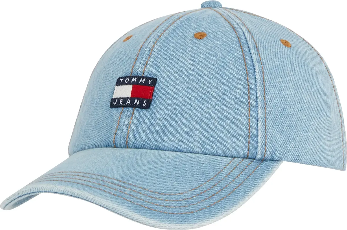 Tommy Hilfiger TJW HERITAGE DENIM C, 1AA Mavi Kadın Şapka