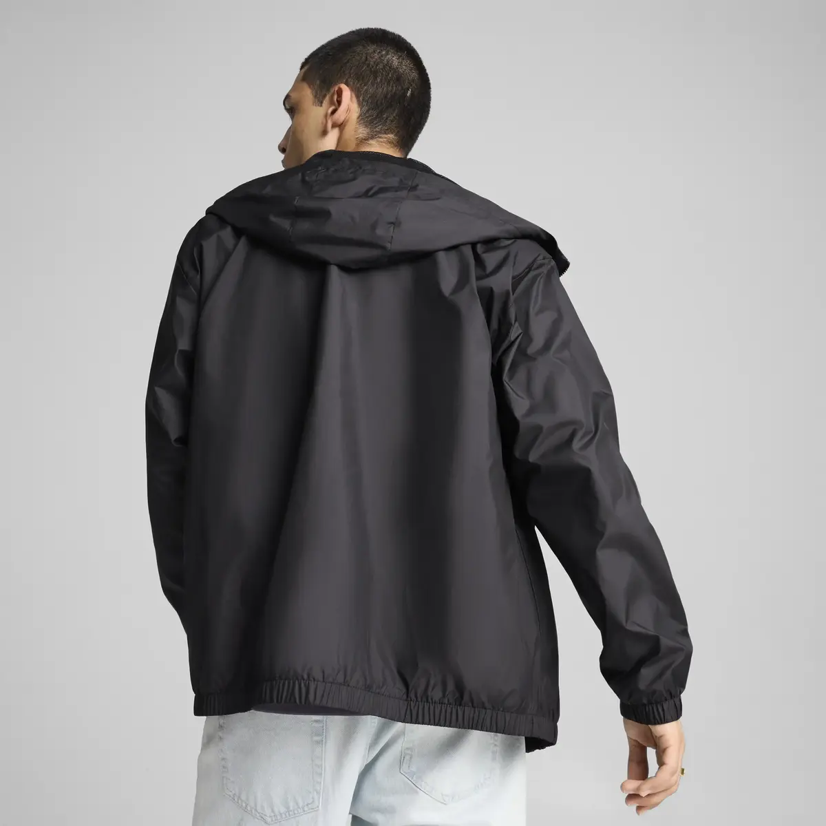 Puma Mesh Lined Windbreaker Siyah Erkek Ceket