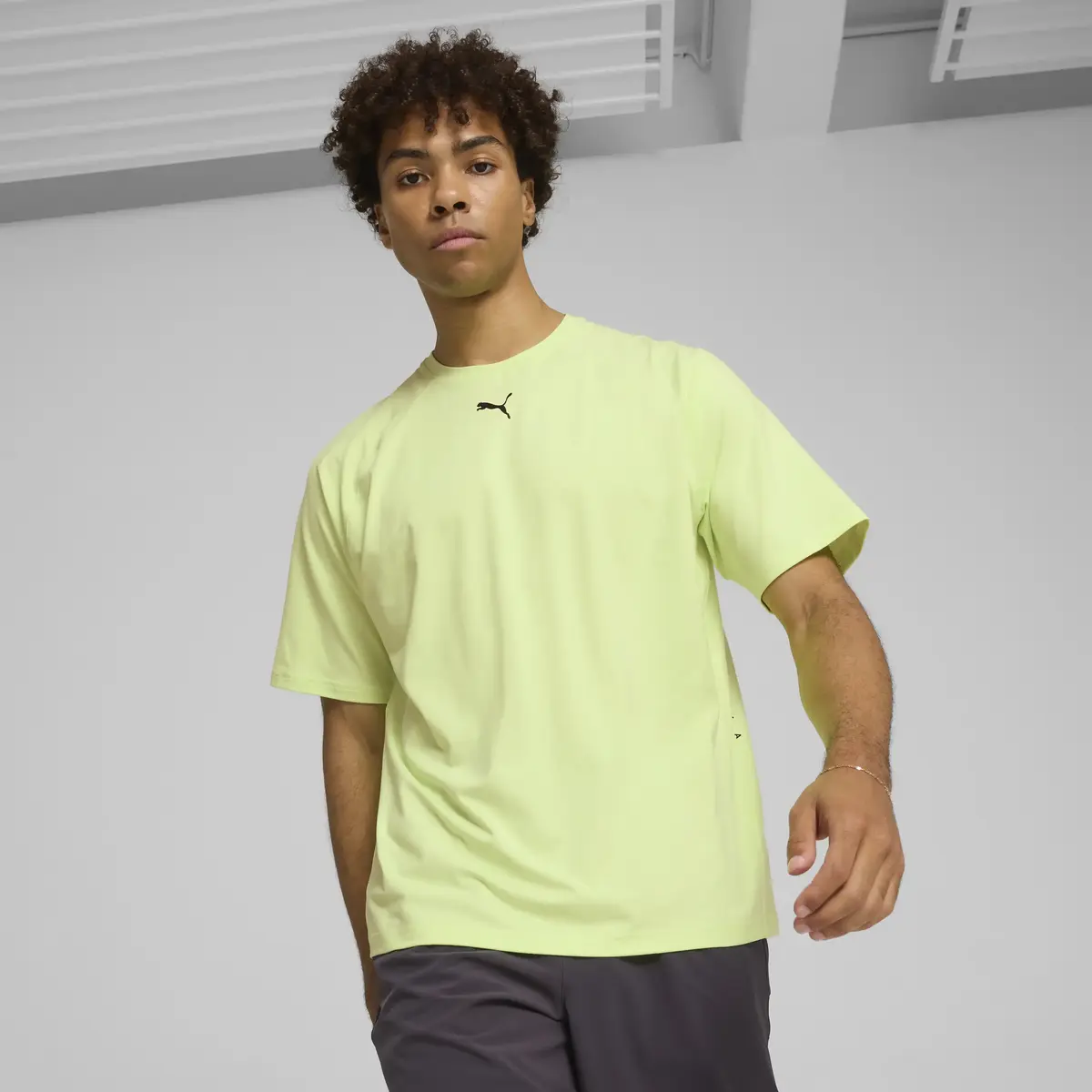Puma Cloudspun ThermoAdapt Tee Sarı Erkek T-Shirt & Polo
