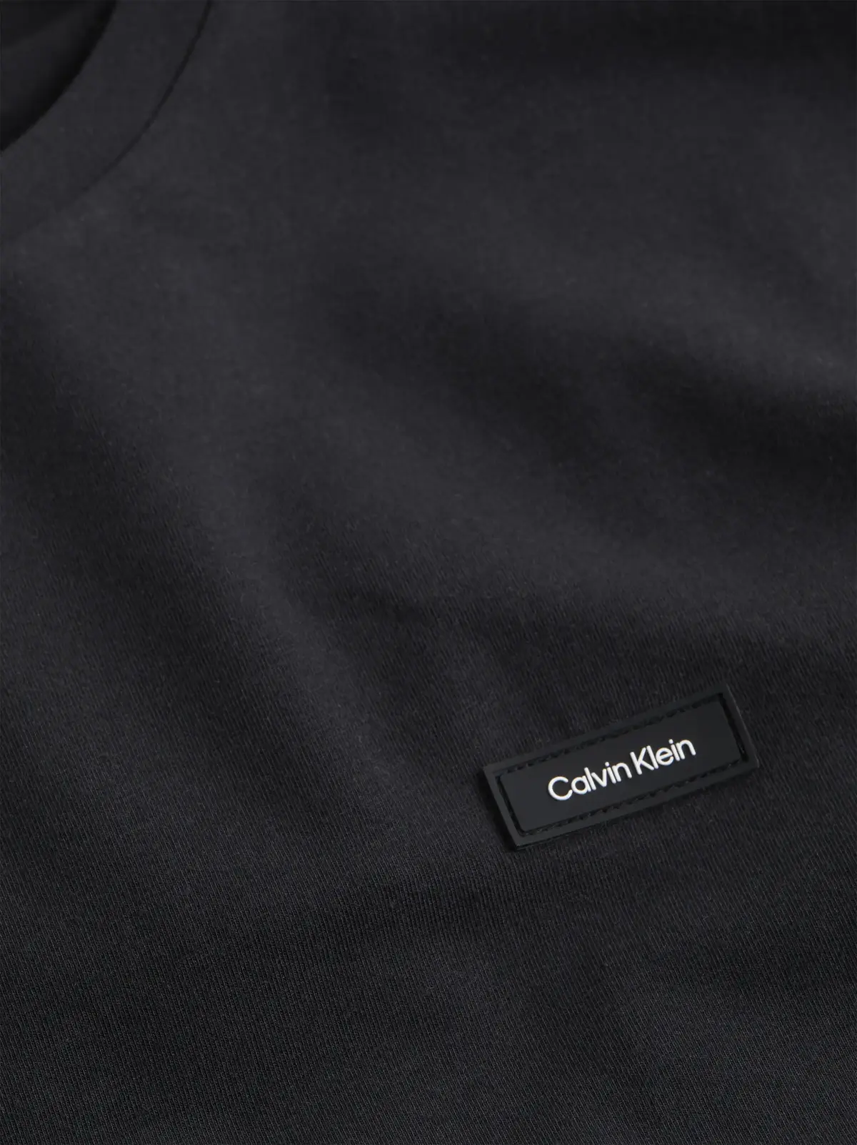 Calvin Klein STRETCH SLIM FIT T-S, BEH Siyah Erkek T-Shirt & Polo